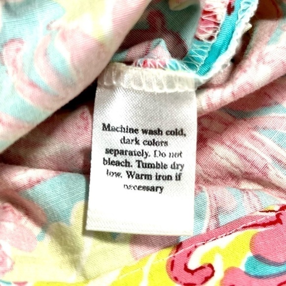 KEY WEST Women’s Floral Print Mallory Capri Crop Pants Bright Pink Lime Size 8 - Picture 12 of 12